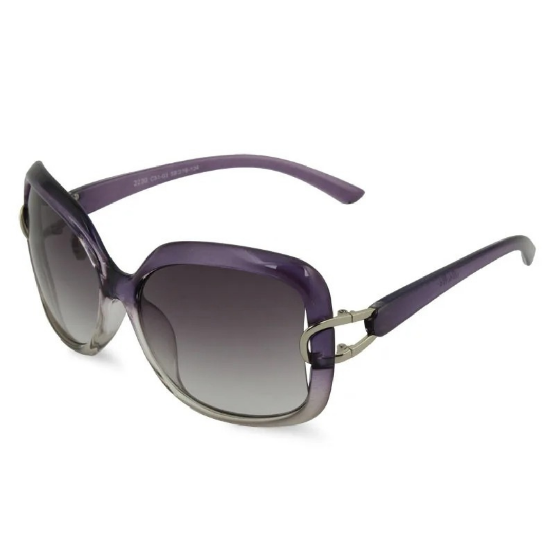 Bianca Summer | Óculos de Sol Retro Goggle Lentes Degradé UV400