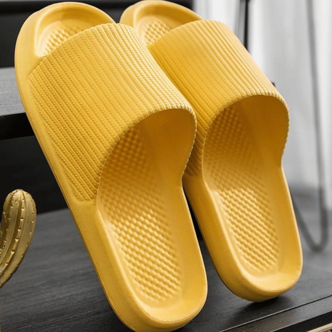 Vanda | Chinelos de praia macios e leves Amarelo