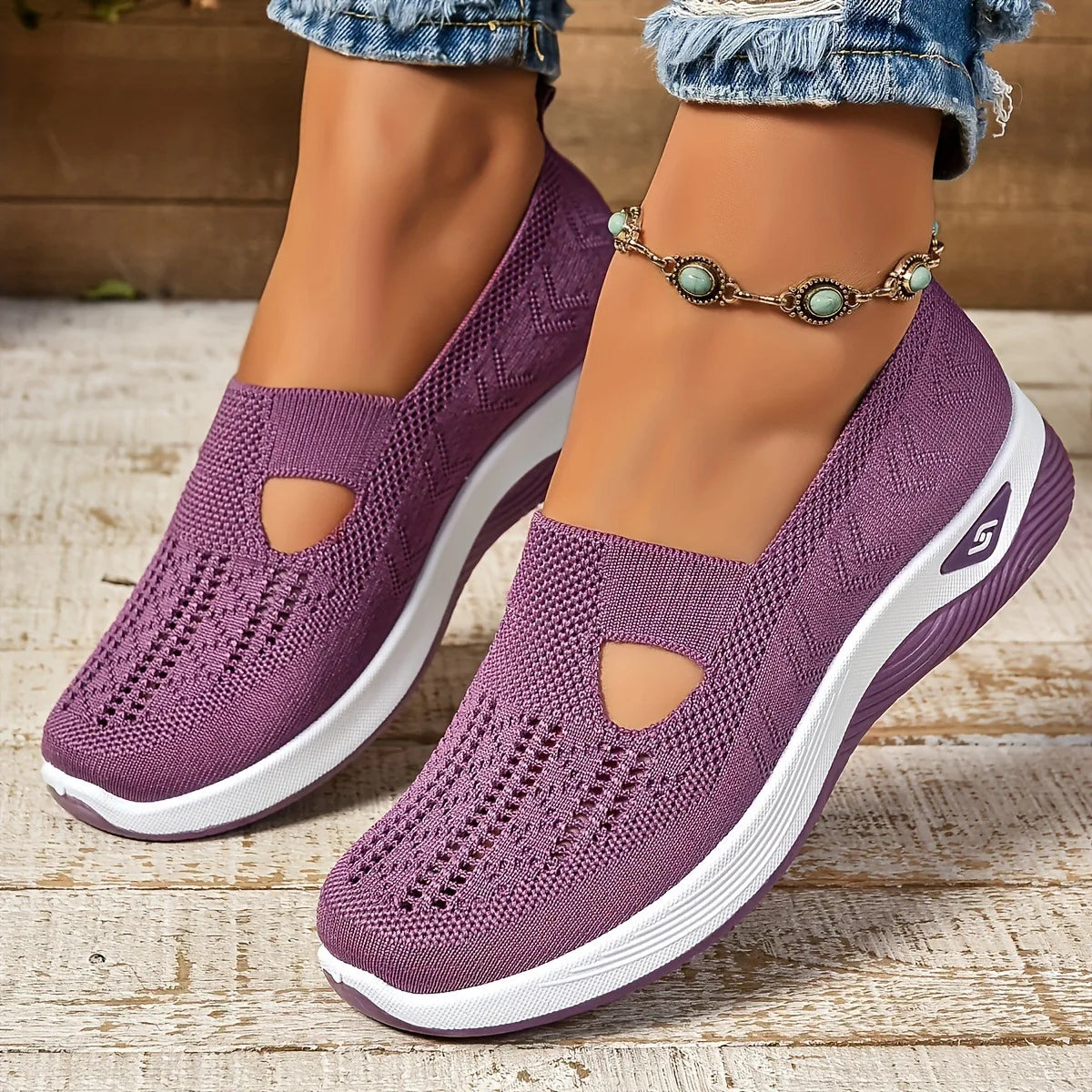 Bianca Atelier | sapato slip-on respirável