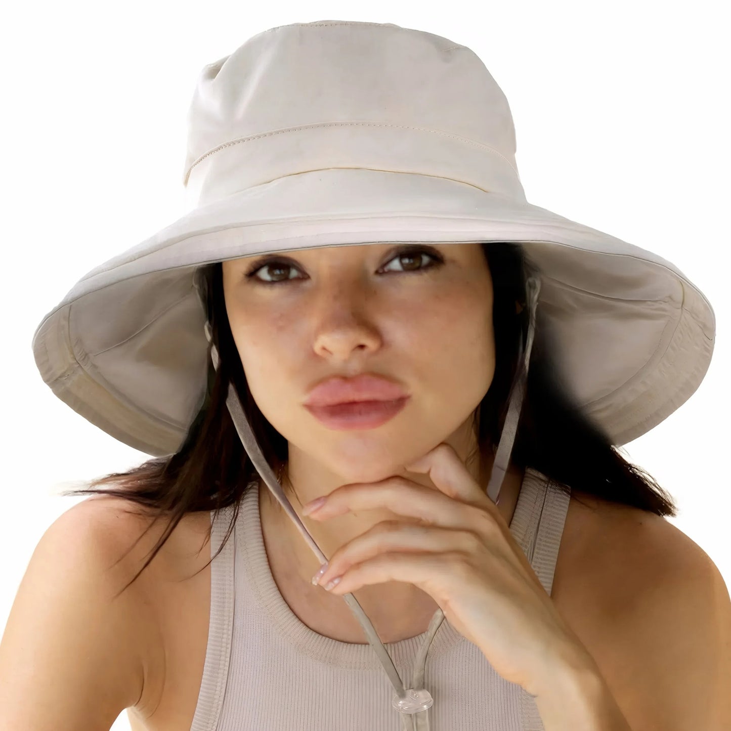 Marcella | Breathable Folding Bucket Hat Adjustable Straps