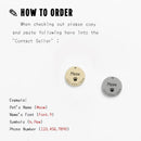 Medalha de Identificação Personalizada