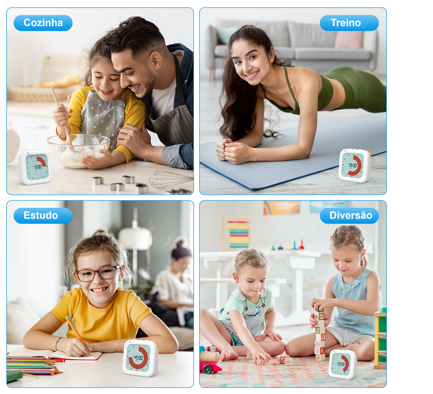 Temporizador Visual Digital 60 Minutos