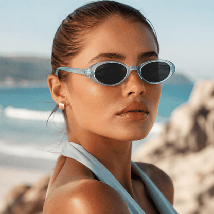 Prisca | Óculos de Sol cat eye Blue Black