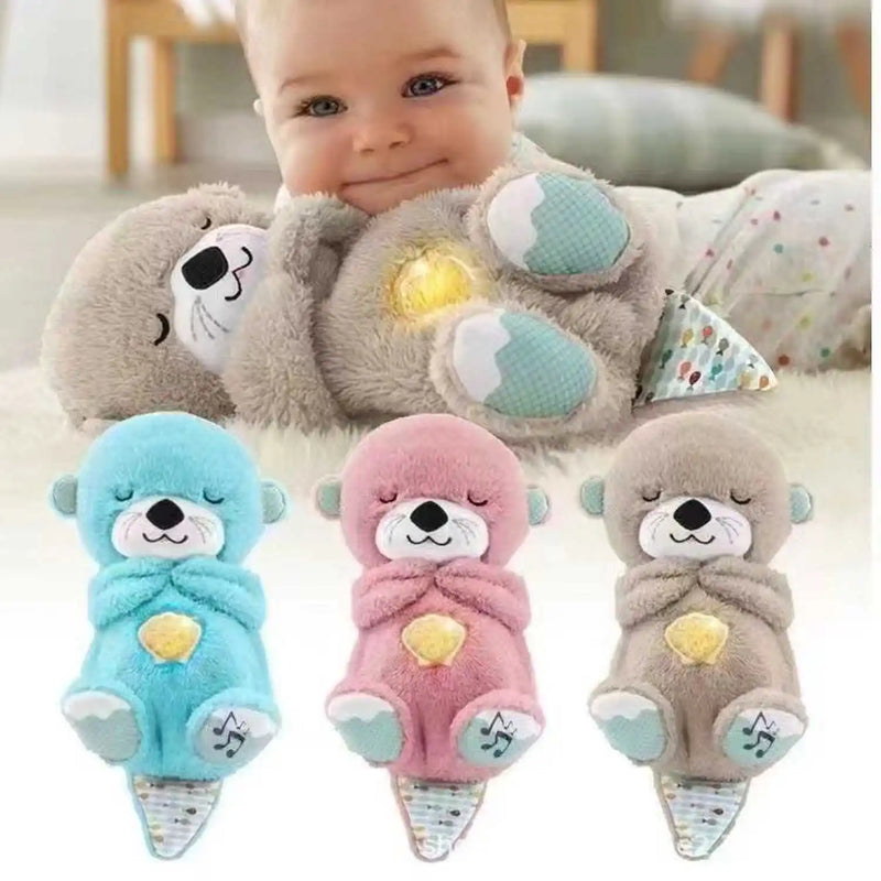 Nina, a Lontra Relaxante – Peluche Calmante com Luz e Som para Crianças