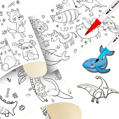 Rolo de Desenho Infantil