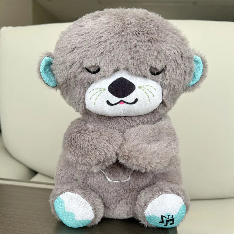 Nina, a Lontra Relaxante – Peluche Calmante com Luz e Som para Crianças