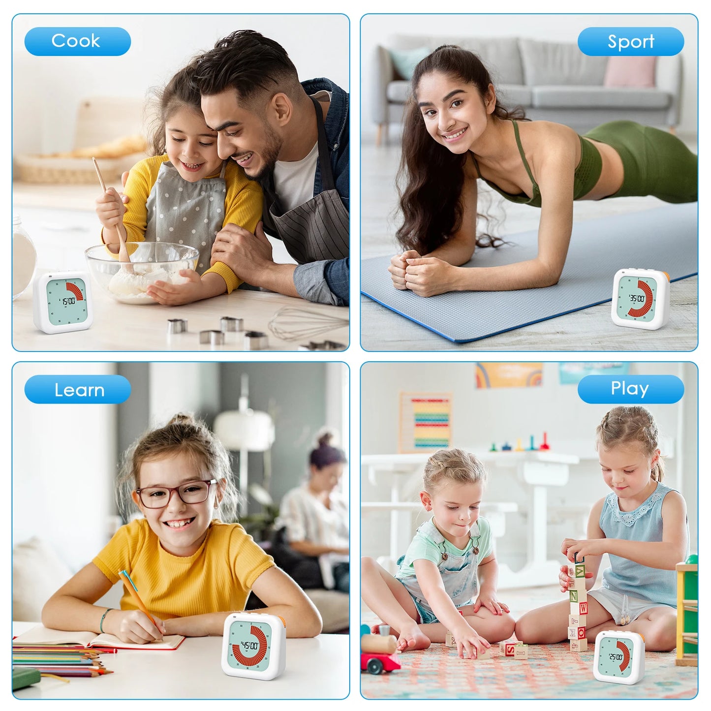 Temporizador Visual Digital 60 Minutos