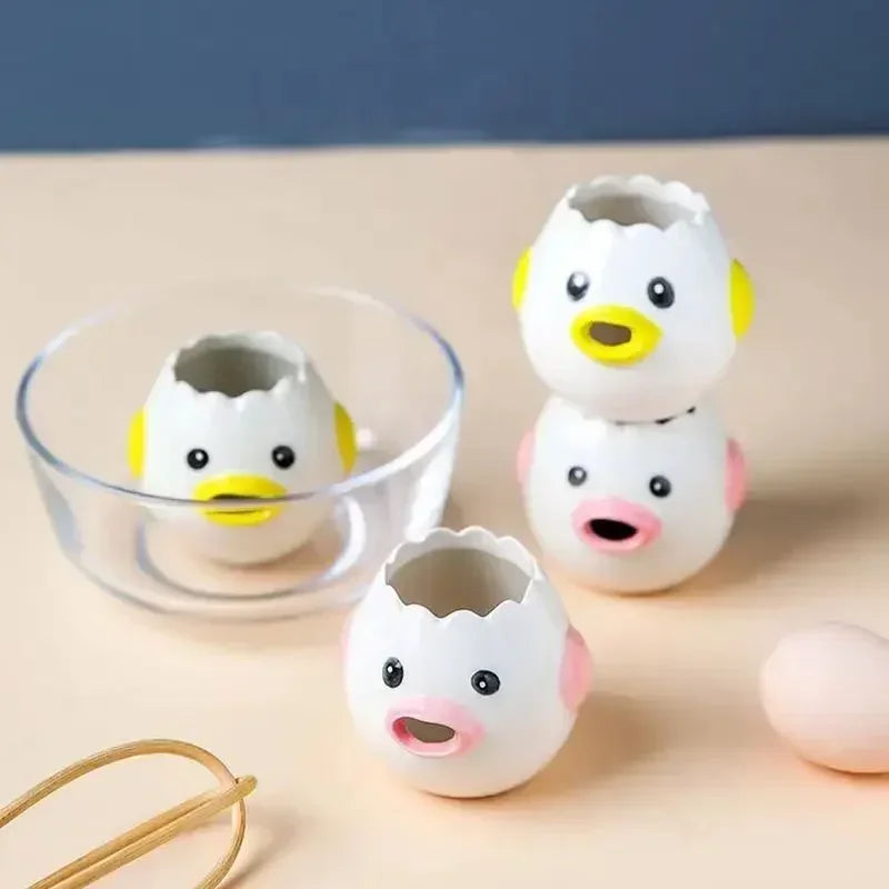 Separador de Gemas e Claras de Ovos de Cerâmica
