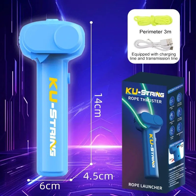 Lançador de Corda Luminosa – Diversão Hipnotizante para Crianças e Adultos