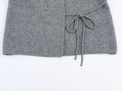 2025 Winter New Product Lazy Style Retro Kimono Style Knitted Open Sleeve Coat cardigan Coat for Women