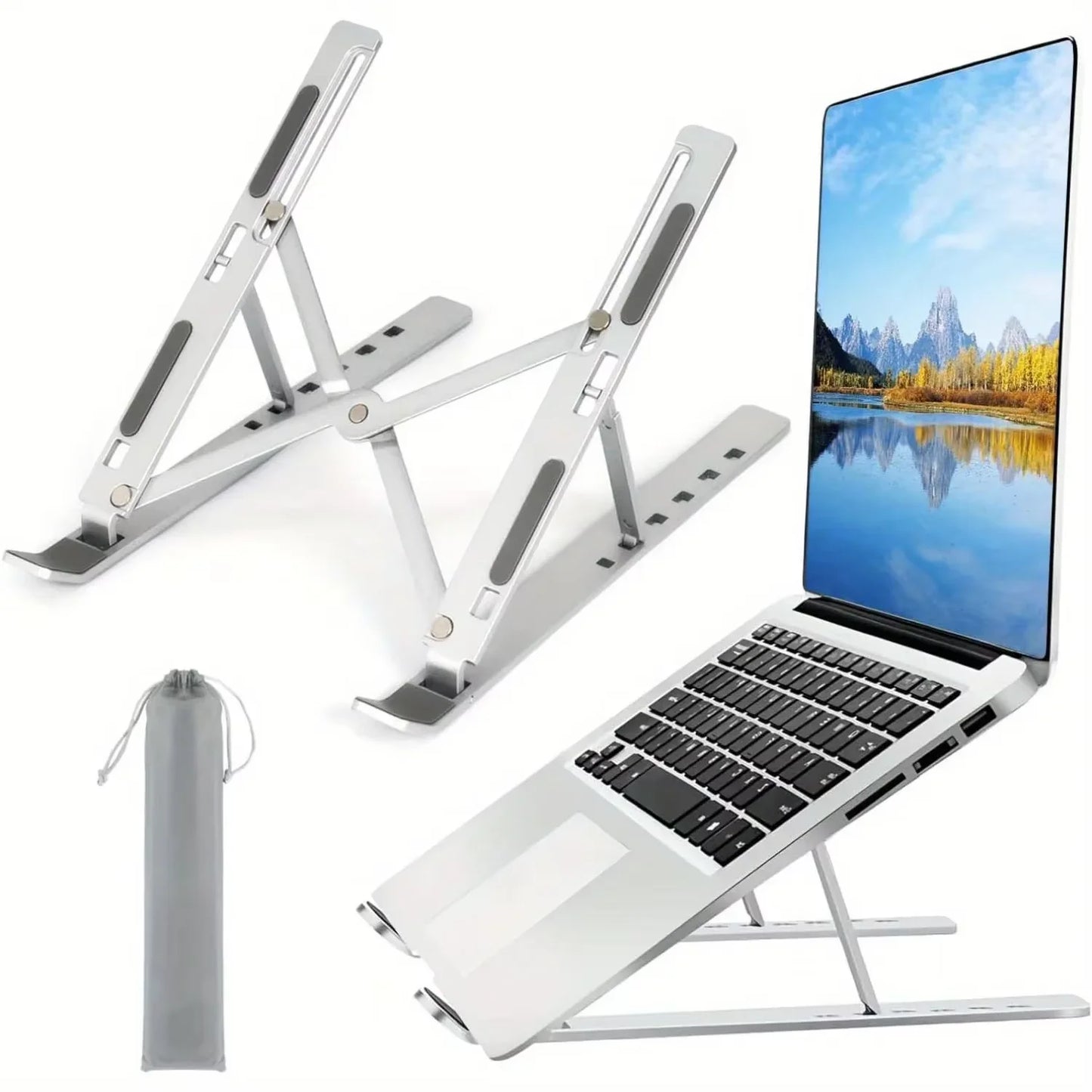 Suporte Dobrável Ergonómico para Laptop
