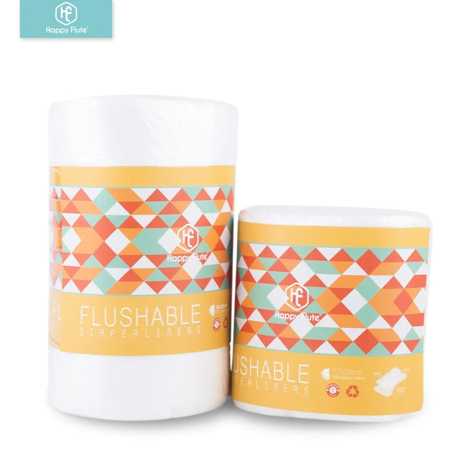 Forro Biodegradável de Fibra de Bambu para Fraldas