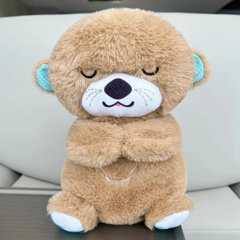 Nina, a Lontra Relaxante – Peluche Calmante com Luz e Som para Crianças