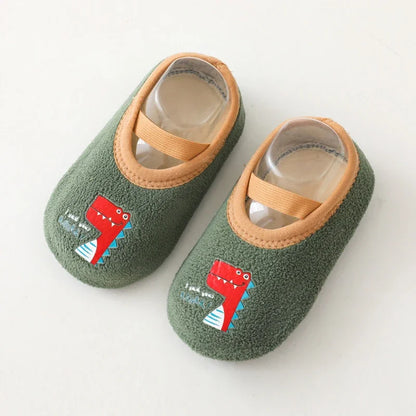 Baby Socks Shoes Infant Color Matching Cute Kids Boys Shoes Doll Soft Soled Child Floor Sneaker Toddler Girls First Walkers