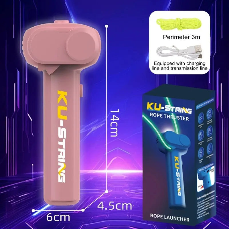 Lançador de Corda Luminosa – Diversão Hipnotizante para Crianças e Adultos