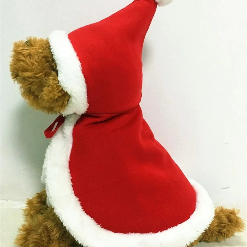 Traje Cosplay de Cão e Gato com Lenço Vermelho