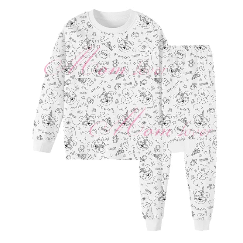 Pijama Infantil para Colorir – Conjunto Criativo e Divertido!