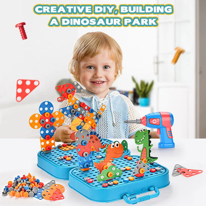 Conjunto de Ferramentas de Brinquedo com Berbequim  – Diversão Criativa para Crianças