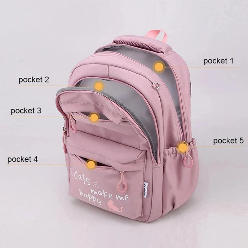 Mochila Escolar Feminina