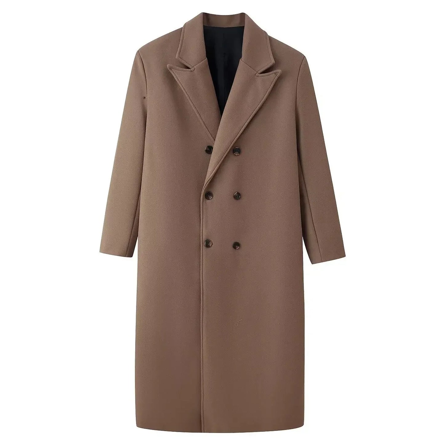 Sobretudo Mulher Oversized – Castanho