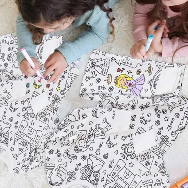 Pijama Infantil para Colorir – Conjunto Criativo e Divertido!