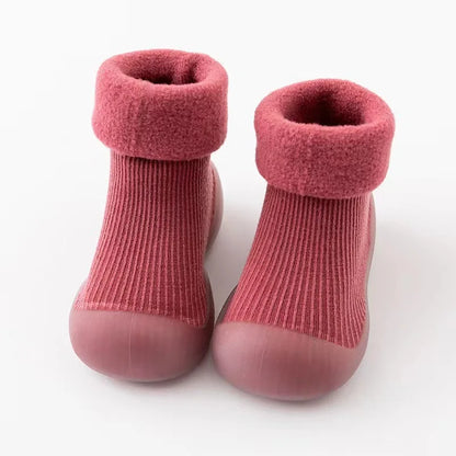 0 to 4 Years Warm Newborn Baby Girl Boy Shoes Toddler Walking Shoes Children Winter First Walkers For Infant New Born Prewalker