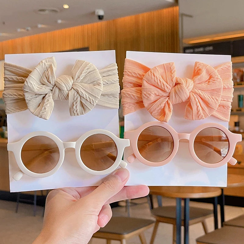 Kit óculos e Faixa de cabelo