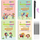 Caderno de Caligrafia Mágica – Escrita Divertida, Reutilizável e Aprendizado Garantido - 6 Idiomas