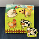 Puzzle de Madeira 3D Montessori