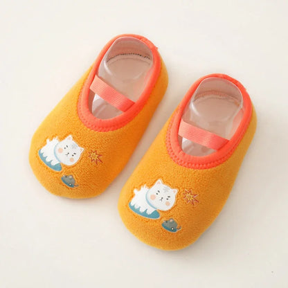 Baby Socks Shoes Infant Color Matching Cute Kids Boys Shoes Doll Soft Soled Child Floor Sneaker Toddler Girls First Walkers