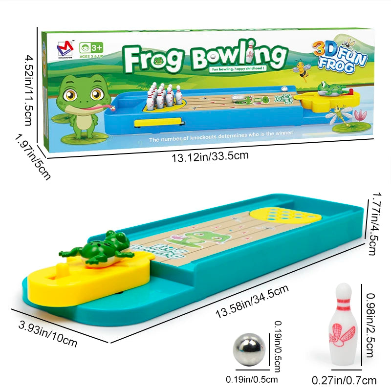 Mini Bowling Game Set – Jogo de Boliche de Mesa