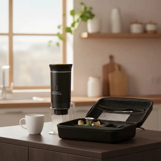 Máquina de café espresso portátil 3x1 multicapsula