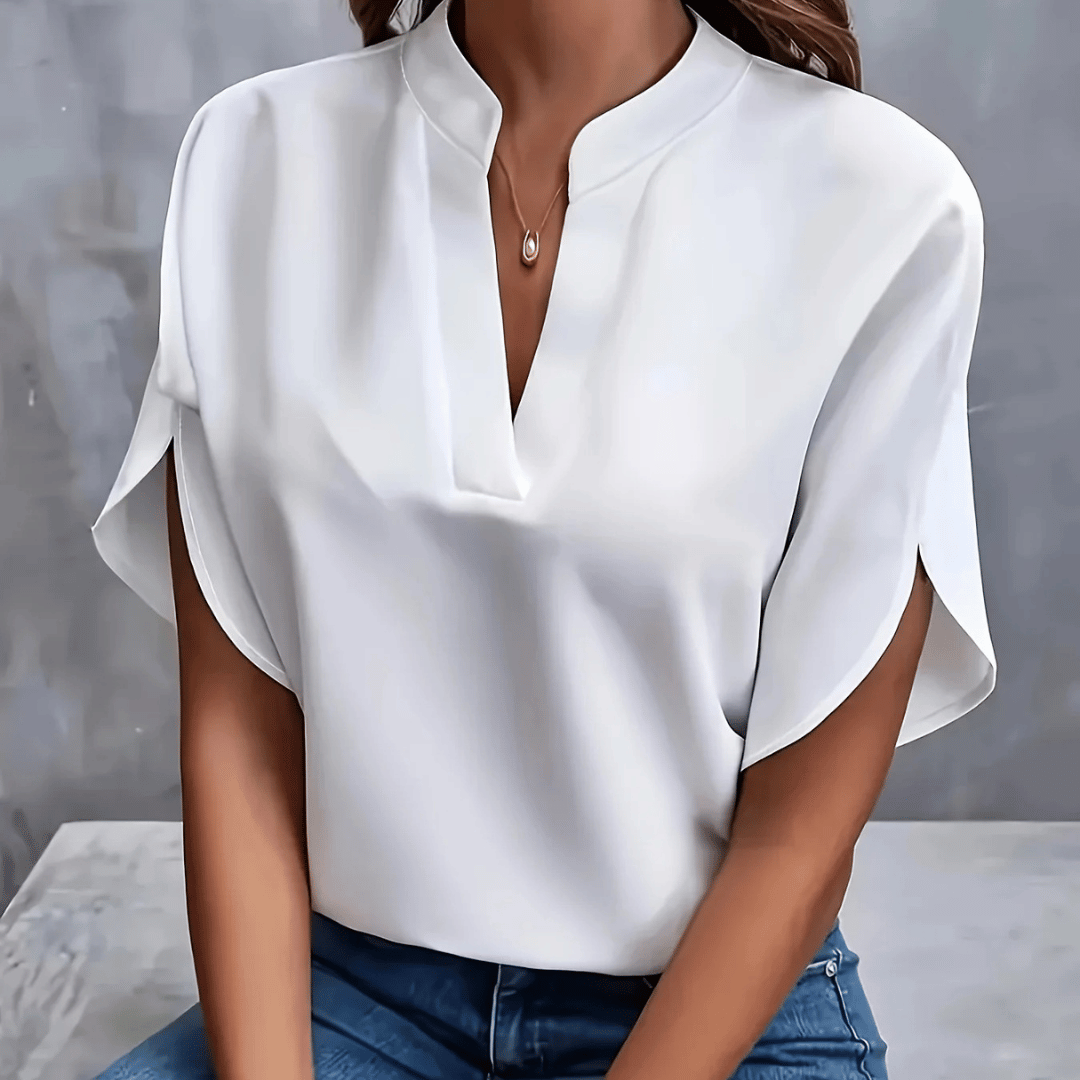 Catarina | Blusa Feminina Curta Decote V