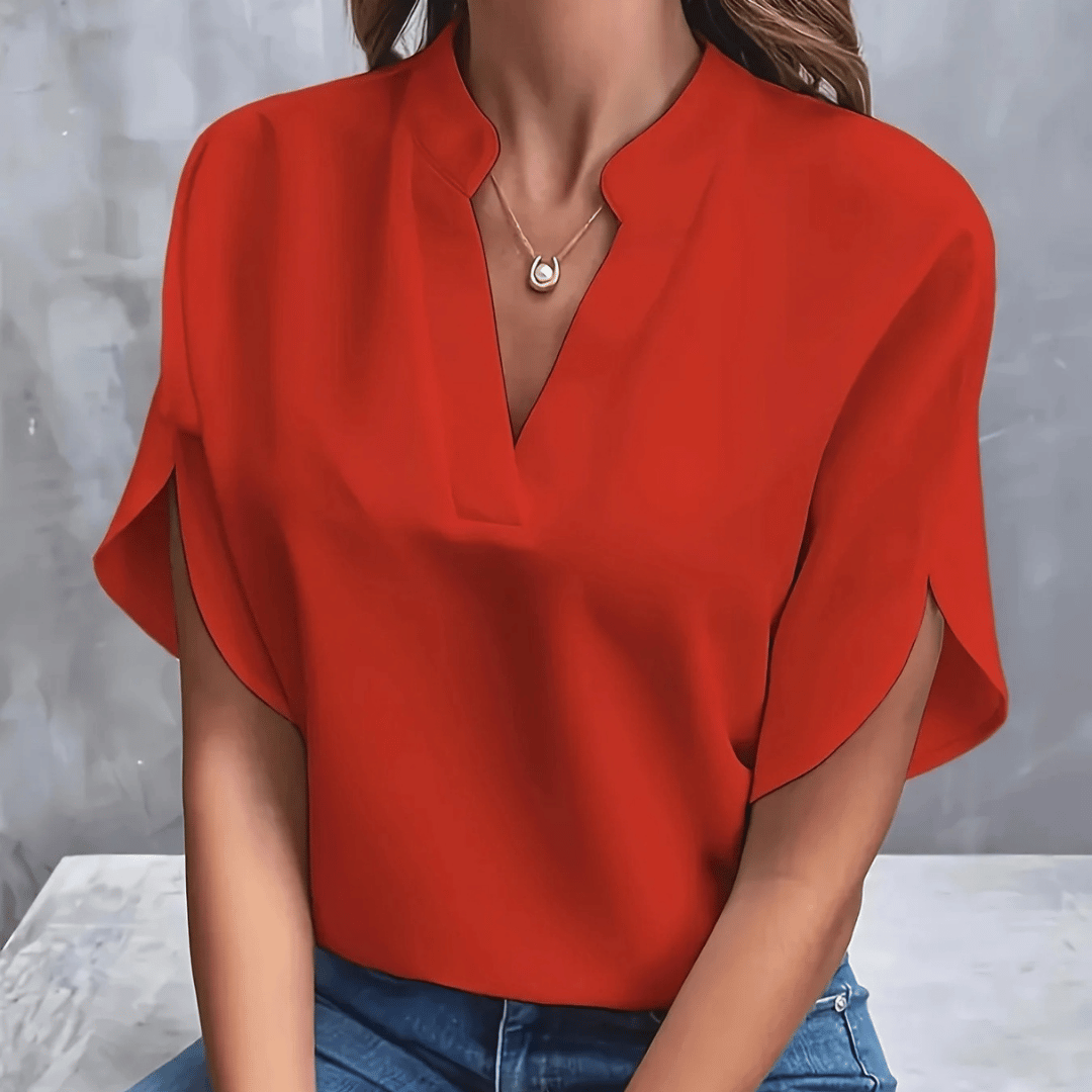 Catarina | Blusa Feminina Curta Decote V
