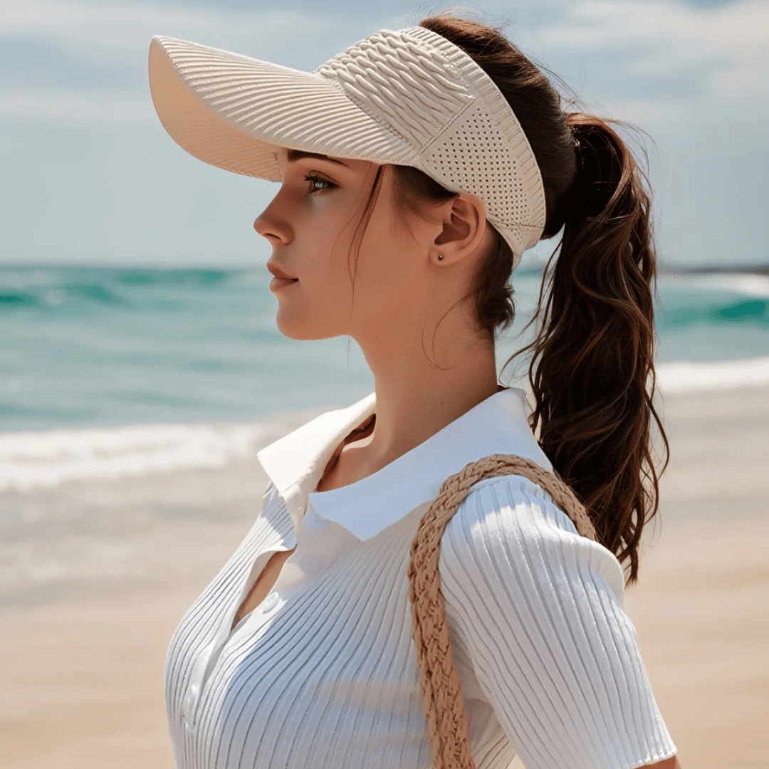 Summer Visor UV Protection Sun Hats For Women Foldable Sun Hat Visor Sunscreen Floppy Cap Female Outdoor Casual Caps Gorras