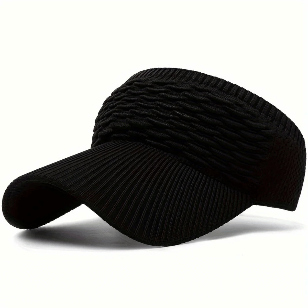 Klara | Chapéu de Sol tipo viseira Premium Preto
