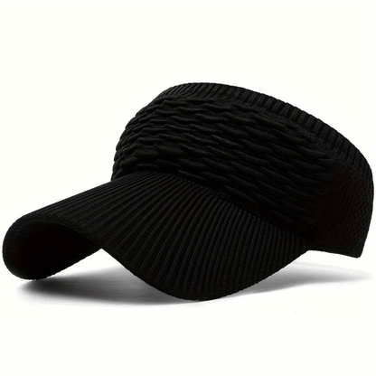 Klara | Chapéu de Sol tipo viseira Premium Preto