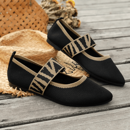 Danica | Sabrinas Elegantes Ortopédicos Ponta Fina Preto