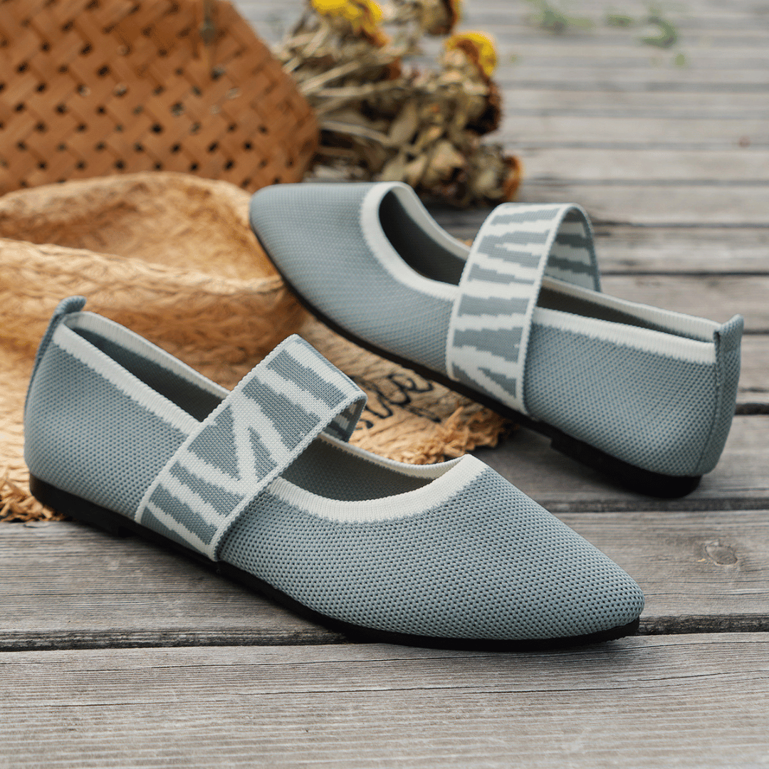 Danica | Sabrinas Elegantes Ortopédicos Ponta Fina Cinzento