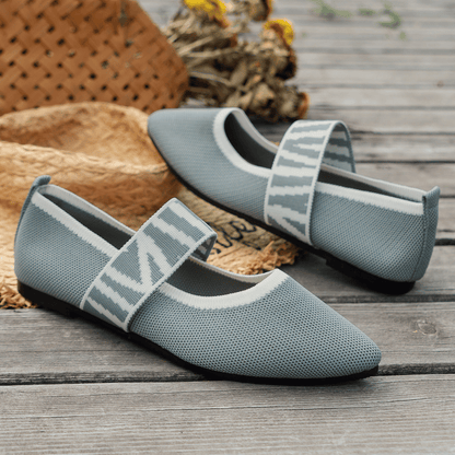 Danica | Sabrinas Elegantes Ortopédicos Ponta Fina Cinzento