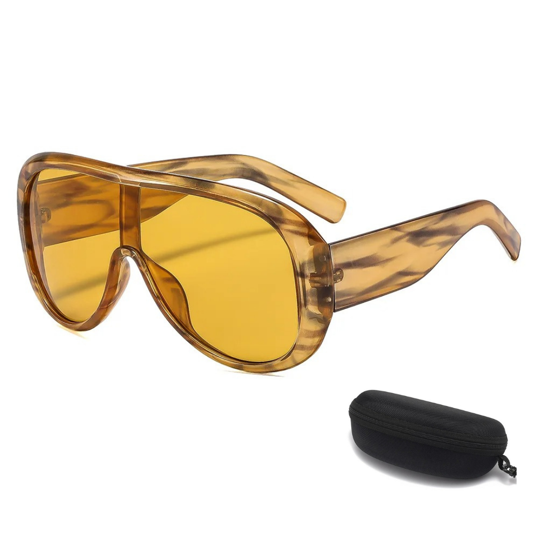Margaux | Óculos de Sol Piloto Oversized Retro UV400 + box