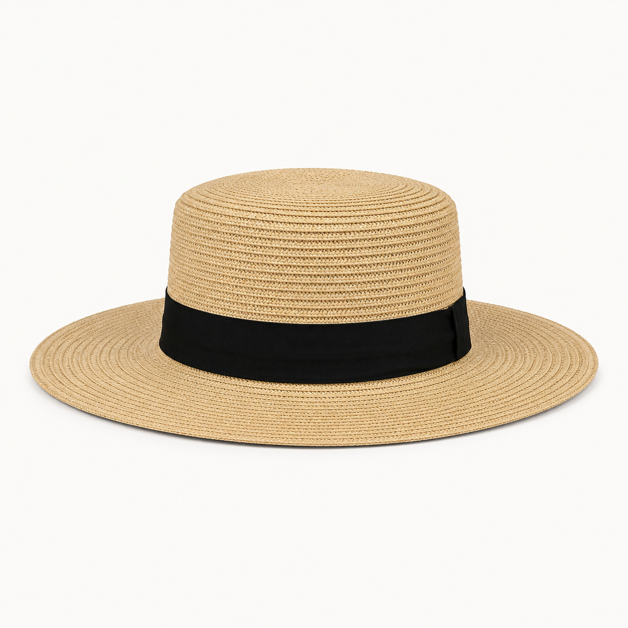 Evelina | Breathable Braided Straw Hat Beach Sun Protection