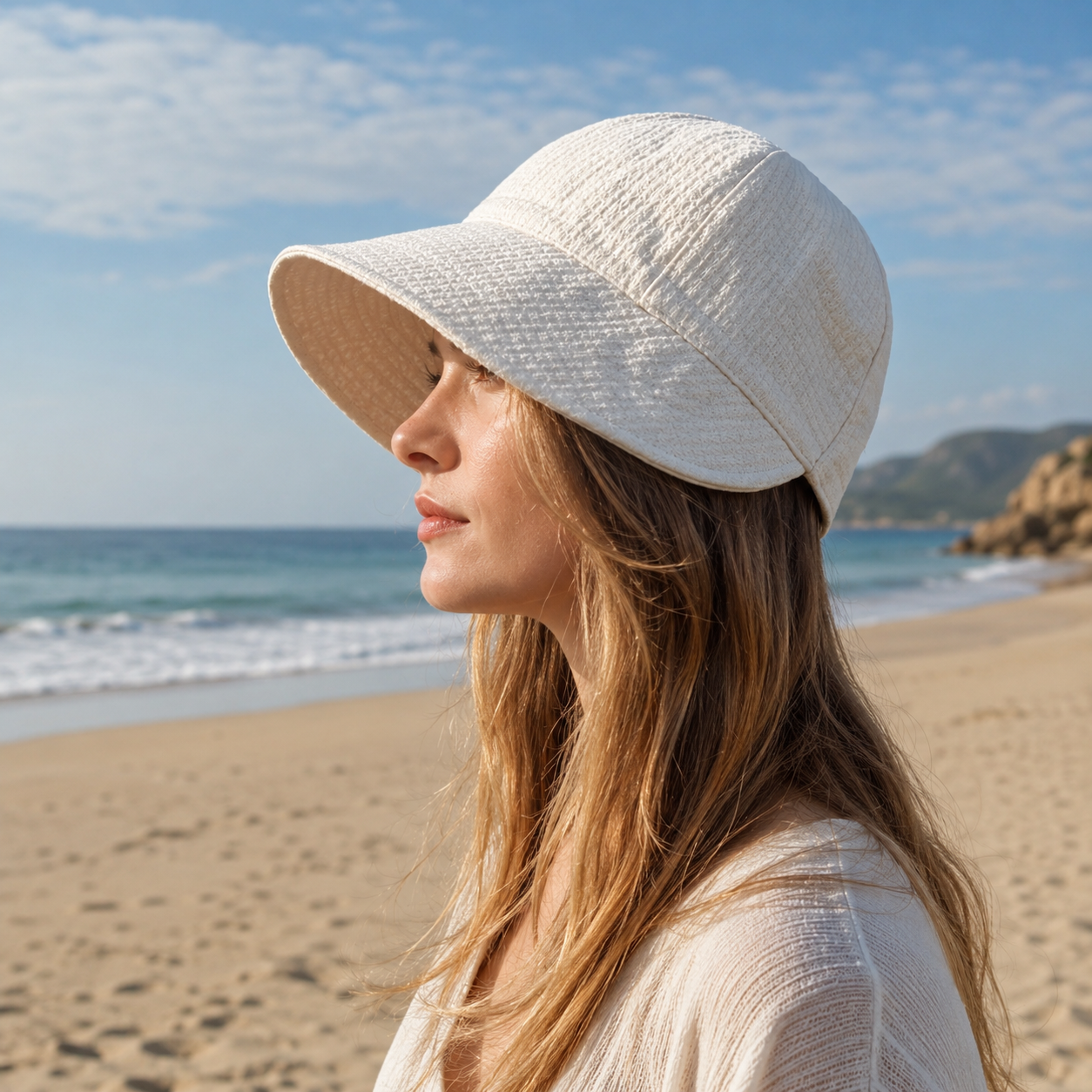 Giselle | Adjustable Brim Bucket Hat