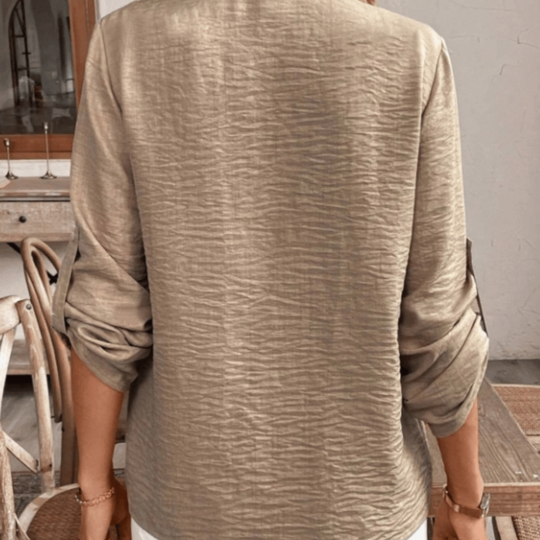 Lilou | Blusa Chiffon Decote V