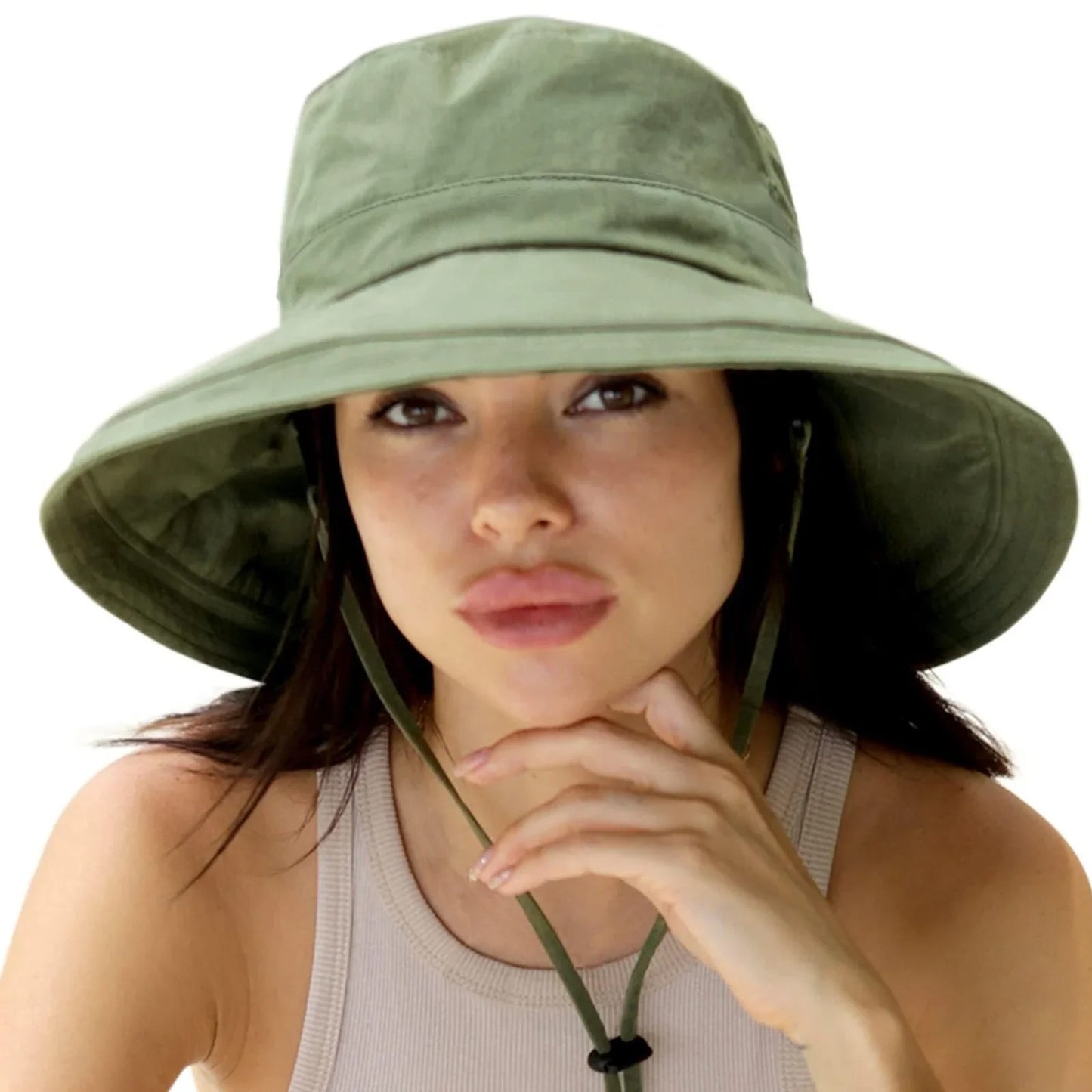 Marcella | Breathable Folding Bucket Hat Adjustable Straps