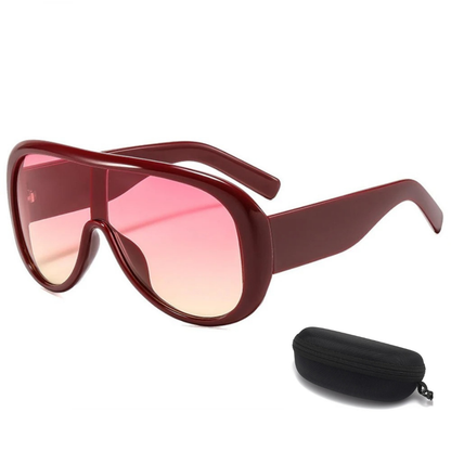 Margaux | Óculos de Sol Piloto Oversized Retro UV400 + box